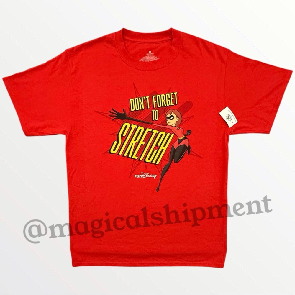 Disney Parks - RunDisney - The Incredibles "Don't Forget to Stretch" T-Shirt
